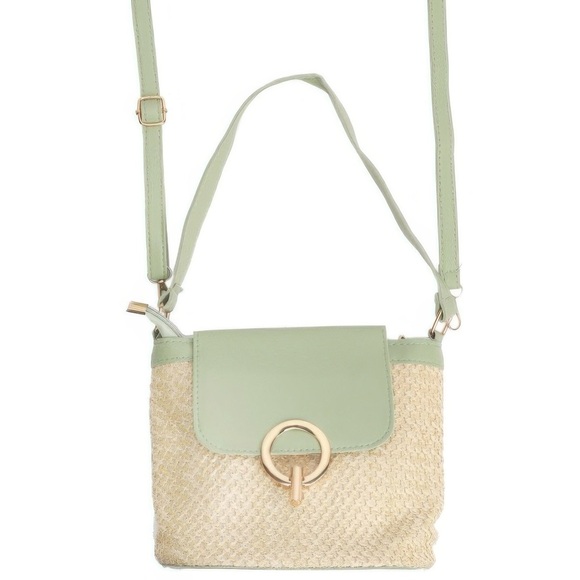 Straw Woven Crossbody Bag - Picture 1 of 1